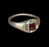 STUNNING MEDIEVAL SILVER GILT QUATREFOIL RING - CIRCA 15th-16th Century AD