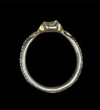 STUNNING MEDIEVAL SILVER GILT QUATREFOIL RING - CIRCA 15th-16th Century AD 910