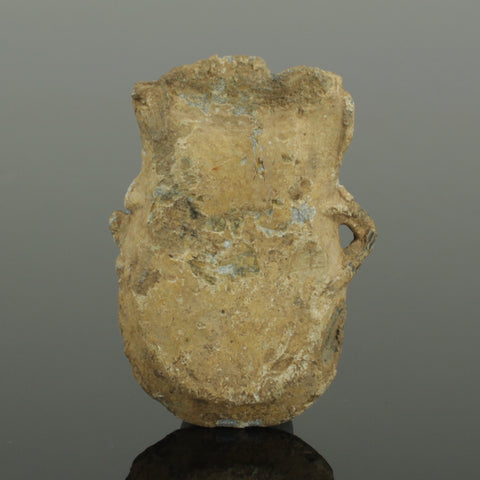 MEDIEVAL LEAD PILGRIM’S HOLY WATER AMPULLA Dating Circa 14th Century AD (035)