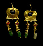 GORGEOUS ANCIENT ROMAN GOLD EARRINGS - CIRCA 2nd CENTURY AD (E01)
