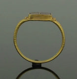 BEAUTIFUL ANCIENT MEROVINGIAN GOLD RING WITH GARNETS - 6th Century AD (0087)