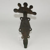 MASSIVE BRONZE 6TH/7TH CENTURY BRONZE BROOCH - PENKOVKA CULTURE