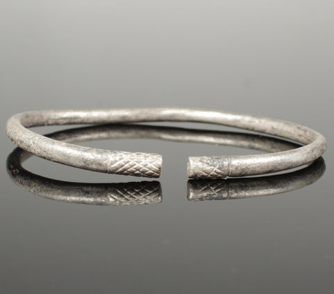 LOVELY ANCIENT ROMAN SILVER BRACELET - 2nd Century AD