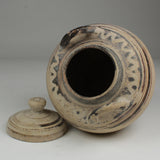 WONDERFUL ANCIENT CORINTHIAN POTTERY LIDDED LEKANE JAR - CIRCA 6TH C BC