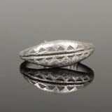 WONDERFUL ANCIENT VIKING SILVER RING - CIRCA 9th/10th CENTURY (7623)