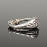 WONDERFUL ANCIENT VIKING SILVER RING - CIRCA 9th/10th CENTURY (7623)