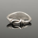 WONDERFUL ANCIENT VIKING SILVER RING - CIRCA 9th/10th CENTURY (7623)