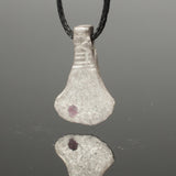 ANCIENT VIKING SILVER AXE PENDANT - CIRCA 9th/10thC (P34A)