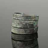WONDERFUL ANCIENT VIKING BRONZE RING - CIRCA 9th/10th CENTURY (3223)
