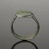 ANCIENT ROMAN BRONZE RING - CIRCA 50BC (RR9)