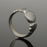 ANCIENT ROMAN BRONZE RING - CIRCA 50BC (RR8)