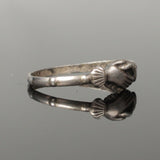 BEAUTIFUL ANCIENT MEDIEVAL SILVER FEDE RING - CIRCA 15th/16th CENTURY AD