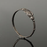 BEAUTIFUL ANCIENT MEDIEVAL SILVER FEDE RING - CIRCA 15th/16th CENTURY AD