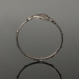 BEAUTIFUL ANCIENT MEDIEVAL SILVER FEDE RING - CIRCA 15th/16th CENTURY AD