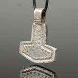 SUPERB ANCIENT VIKING SILVER MJOLNIR THORS HAMMER PENDANT - CIRCA 9th/10thC