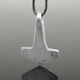 SUPERB ANCIENT VIKING SILVER MJOLNIR THORS HAMMER PENDANT - CIRCA 9th/10thC (T1)