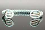 WONDERFUL VIKING BRONZE BRACELET - CIRCA -10TH CENTURY AD (B097)