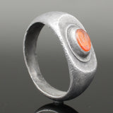 ANCIENT ROMAN SILVER INTAGLIO RING - 2nd Century AD (R201)
