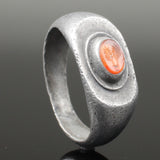 ANCIENT ROMAN SILVER INTAGLIO RING - 2nd Century AD (R201)