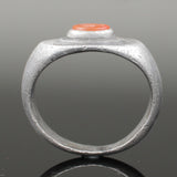 ANCIENT ROMAN SILVER INTAGLIO RING - 2nd Century AD (R201)