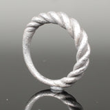SUPERB ANCIENT VIKING SILVER RING - CIRCA 9th/10thC (VR02)