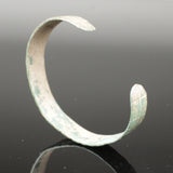 WONDERFUL VIKING BRONZE BRACELET - CIRCA -10TH CENTURY AD (B897)