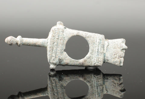 ANCIENT ROMAN BRONZE PHALLIC QUILLON - CIRCA 2nd Century AD