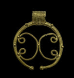 WONDERFUL ANCIENT ROMAN GOLD LUNULA PENDANT CIRCA - 2nd Century AD (LP01)