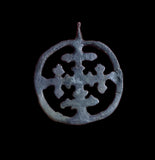 WONDERFUL VIKING BRONZE CROSS PENDANT - CIRCA -10TH CENTURY AD (CP09)