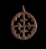 WONDERFUL VIKING BRONZE CROSS PENDANT - CIRCA -10TH CENTURY AD (CP10)