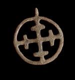 WONDERFUL VIKING BRONZE CROSS PENDANT - CIRCA -10TH CENTURY AD (CP11)