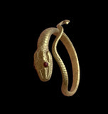 BEAUTIFUL ANCIENT ROMAN GOLD SERPENT RING - CIRCA 1st/2nd Century AD (2399)