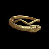 BEAUTIFUL ANCIENT ROMAN GOLD SERPENT RING - CIRCA 1st/2nd Century AD (2399)