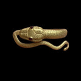 BEAUTIFUL ANCIENT ROMAN GOLD SERPENT RING - CIRCA 1st/2nd Century AD (2399)