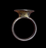 STUNNING MEDIEVAL SILVER GILT RING - CIRCA 12th-14th Century AD (S0312)