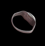 ANCIENT ROMAN SILVER INTAGLIO RING HIPPOCAMPUS - 2nd Century AD (R298)
