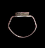 ANCIENT ROMAN SILVER INTAGLIO RING HIPPOCAMPUS - 2nd Century AD (R298)