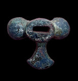 ANCIENT MEDIEVAL BRONZE DAGGER QUILLON - DATING 15th CENTURY AD (5651)