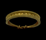 STUNNING ANCIENT VIKING GOLD RING - DATING CIRCA 9TH/10TH Century AD