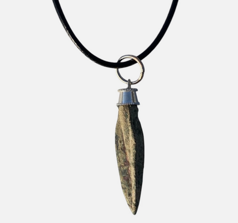 ANCIENT GREEK BRONZE ARROW HEAD NECKLACE - 5TH Century BC