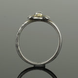 BEAUTIFUL ANCIENT MEDIEVAL SILVER RING WITH QUATREFOIL BEZEL - CIRCA 15TH C AD