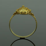FABULOUS ANCIENT BYZANTINE GOLD RING CIRCA - 9th Century AD (8872)